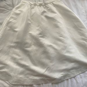 White Parker Skirt